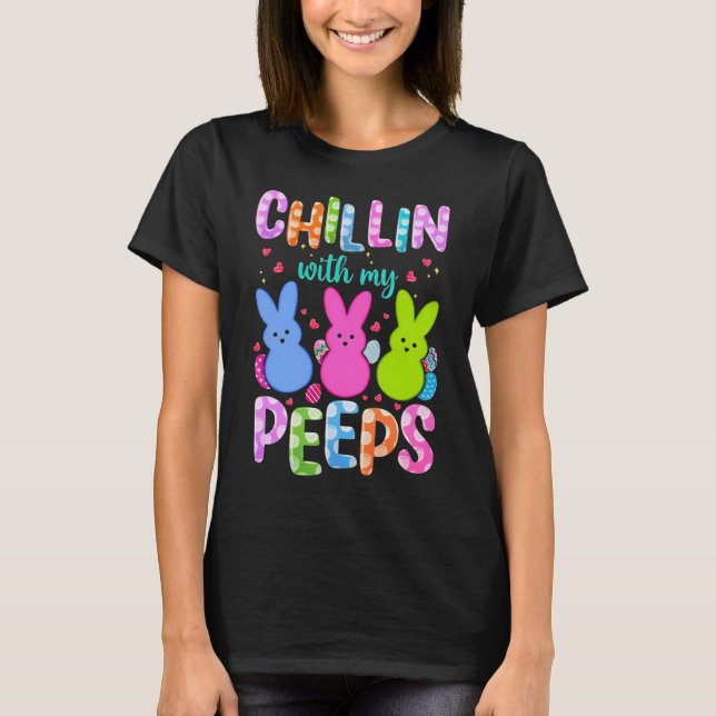 Camiseta Relajándome Con Mis Amigos (Anverso)