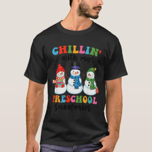 Camiseta Relajándome con mis compañeras de preescolar en Na