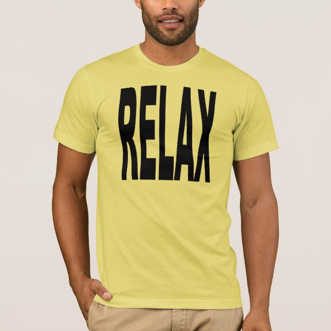 Camiseta Relajarse (Anverso)