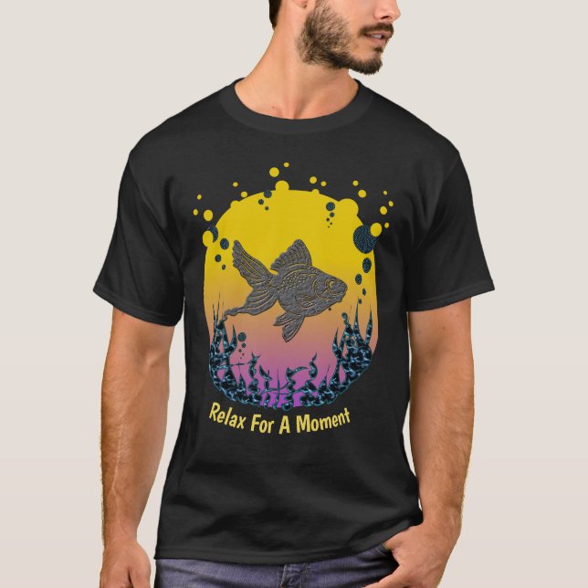 Camiseta Relájate Bajo El Mar. (Anverso)