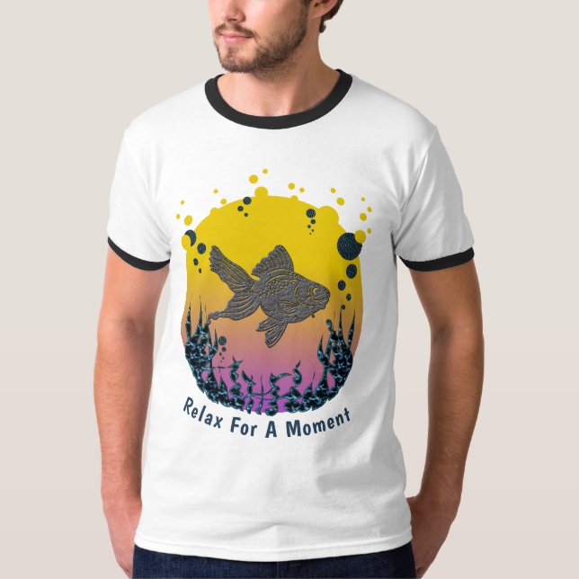 Camiseta Relájate Bajo El Mar. (Anverso)
