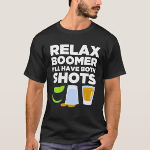 Camiseta Relájate Boomer Voy a tener una vacunación diver