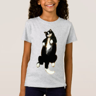 Camiseta Relájate como este gato con una siesta