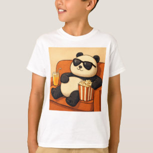 Camiseta Relájate como un Panda – Estilo Cute Relajado