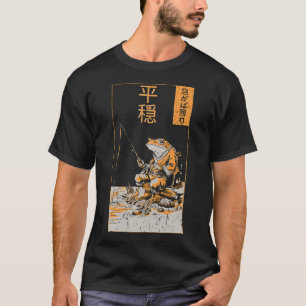 Camiseta Relájate con Grumpy Frog: Un Jo de Manga Vintage d