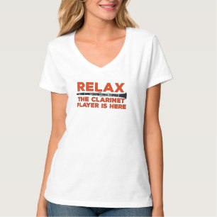 Camiseta Relájate El Clarinetista Está Aquí