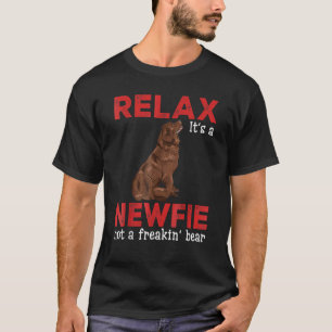 Camiseta Relájate, es una novela, no una novela de osos frí