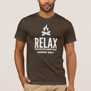 Camiseta Relájate, estás en el Día de la Fiesta de Camp 