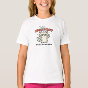Camiseta Relájate Todos Estamos Locos Humor Sarcástico Mapa
