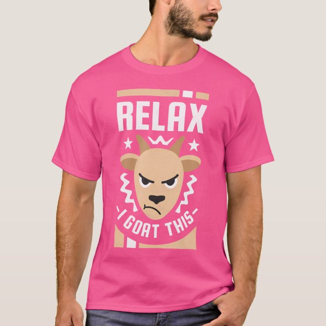 Camiseta Relájate, yo voy a esto (Anverso)