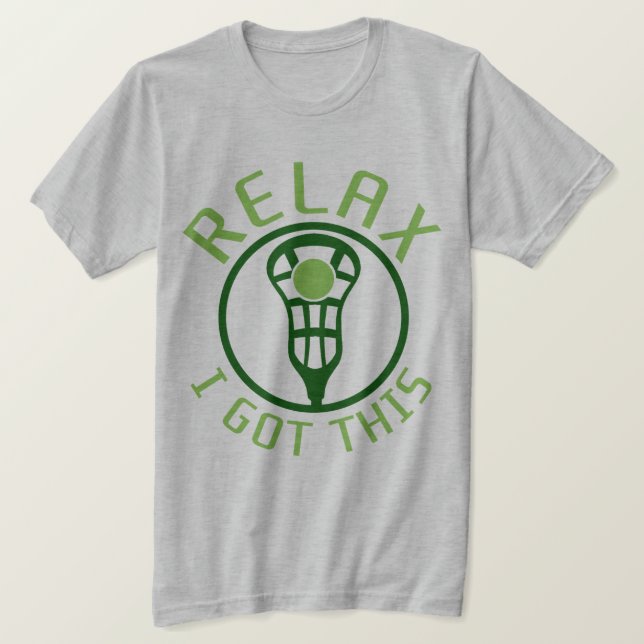Camiseta Relájeme consiguió este LaCrosse (Anverso del diseño)