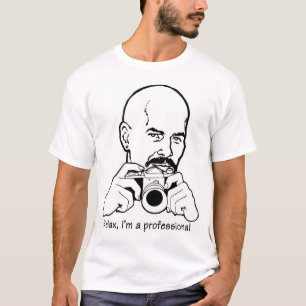 Camiseta Relájeme son un profesional