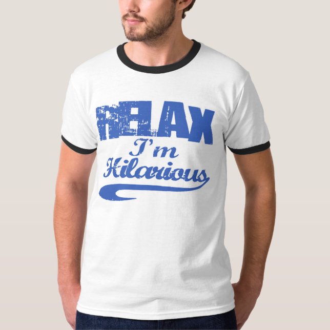 Camiseta relájese (Anverso)