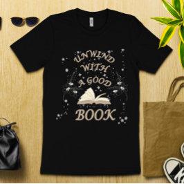 Camiseta Relájese con un buen libro