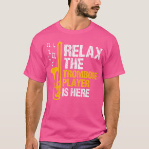 Camiseta Relájese En El Trombone Player, Que Se Encuentra E