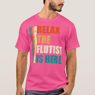 Camiseta Relájese En La Flauta.
