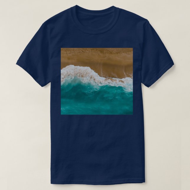 Camiseta Relájese en la playa (Diseño del anverso)