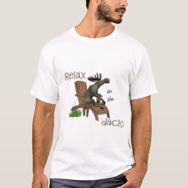 Camiseta Relájese en los 'dacks (Anverso)