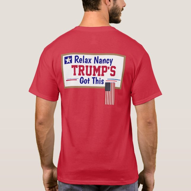 Camiseta Relájese Nancy MAGA (Reverso)