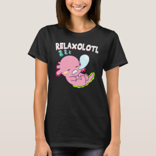 Camiseta Relax Axolotl Salamander Lizar