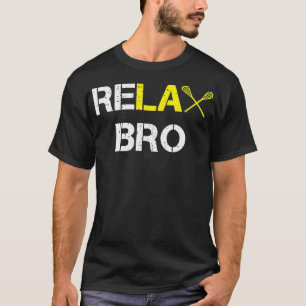 Camiseta ReLAX Bro Funny Lacrosse Classic TShirt