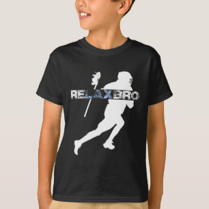 Camiseta Relax Bro Funny Lacrosse Player Lax Lover Chiste T