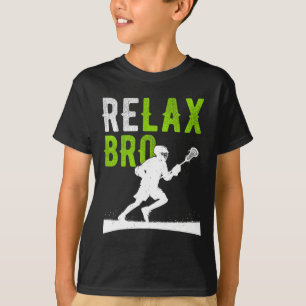 Camiseta Relax Bro Lacrosse Juego de equipo deportivo Lacro