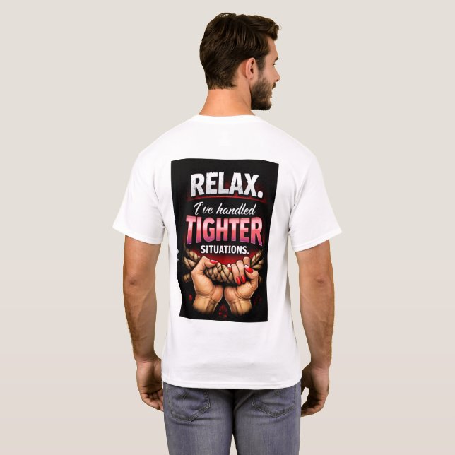 Camiseta Relax Iv'e handeled tighter situations (Reverso completo)