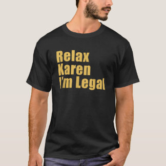 Camiseta Relax Karen Soy un español divertido