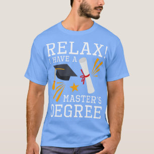 Camiseta Relax Masters Degree