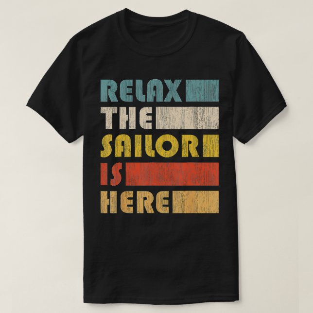 Camiseta Relax Sailor Sailing (Diseño del anverso)