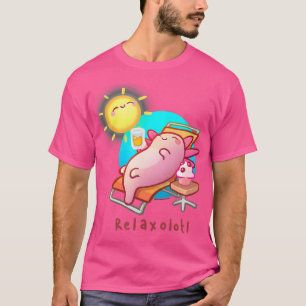 Camiseta Relaxolotl Cute Axolotl Lover