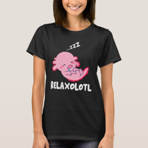 Camiseta Relaxolotl Lazy Sleeping Baby Axolotl P