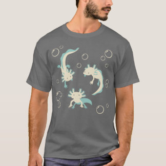 Camiseta Relaxolotl Verde azulado