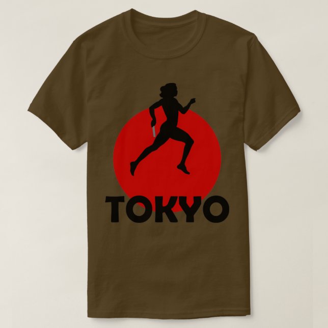 Camiseta Relé en funcionamiento en Tokio Japón (Diseño del anverso)