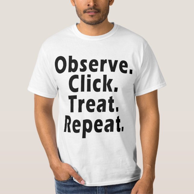 Camiseta Release Canine - Click Treat Dog Training  (Anverso)