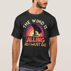 Camiseta Relieve metalizado de Wing diciendo que Wind está 