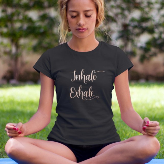 Camiseta Relieve metalizado dorado de Rosa Zen de inhalació (Subido por el creador)