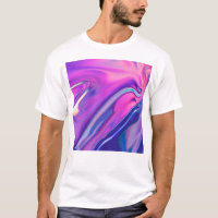 Relieve metalizado morado iridiscente