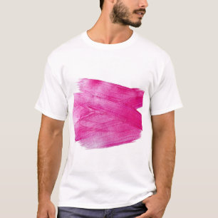 Camiseta Relieve metalizado rosa brillante: Resumen de acua