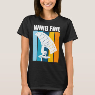 Camiseta Relieve metalizado Wing Wing Retro Wing Surfer Rel