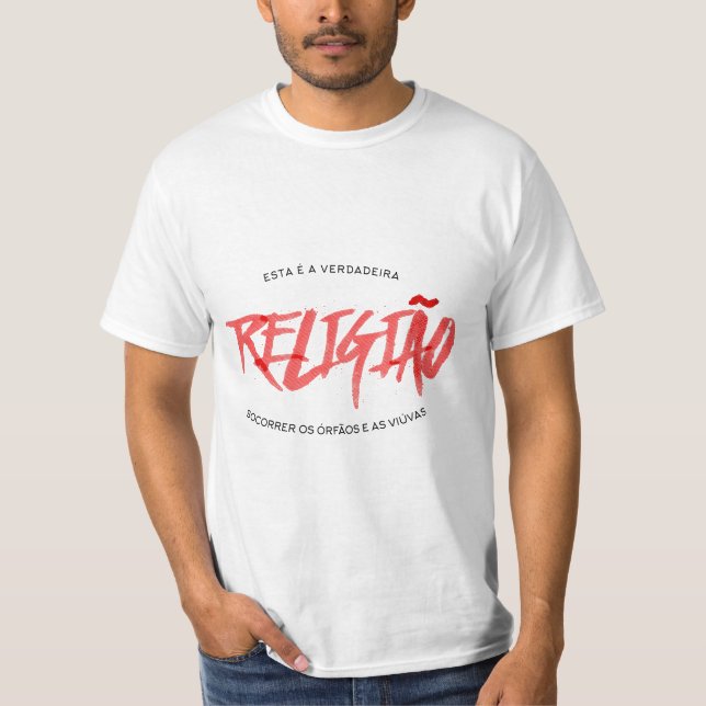 Camiseta Religião (Anverso)