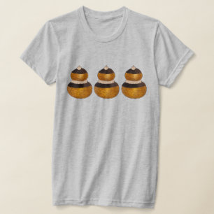 Camiseta Religieuse Choux Pastry Cream Puff Postre