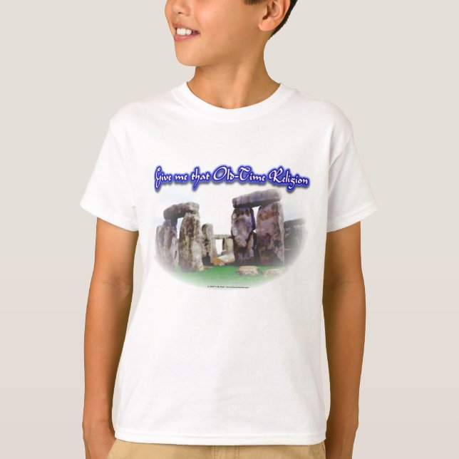 Camiseta Religión de antaño nueva (Anverso)