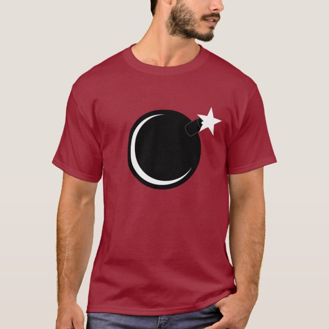 Camiseta religión de pedazos (Anverso)