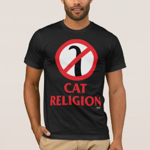 Camiseta Religión del gato