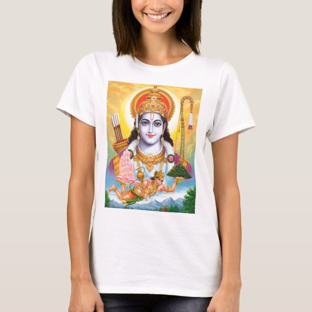 Camiseta Religión hindú de Lord Shree Ram (Anverso)