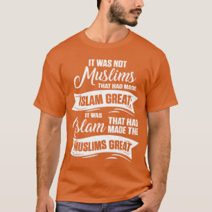 Camiseta Religión Islámica Corán Mezquita Musulmán Ramadán