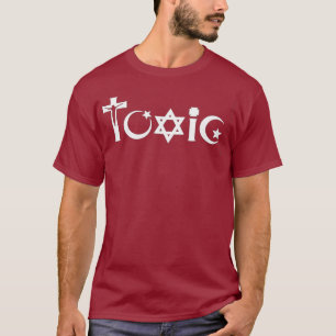 Camiseta Religión tóxica La religión atea es ateísmo t