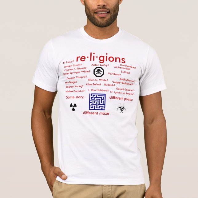Camiseta Religiones (Anverso)